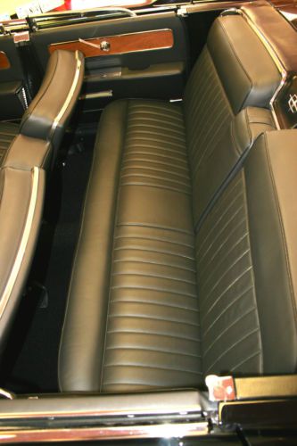 1962 Lincoln Continental Convertible Black on Black, image 6