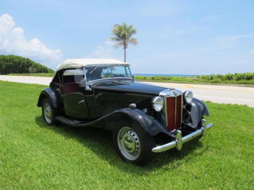 Fully restored rust free 1953 classic mg td 4 speed manual