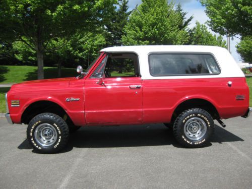 1971 chevrolet blazer v8 automatic 4 wheel drive