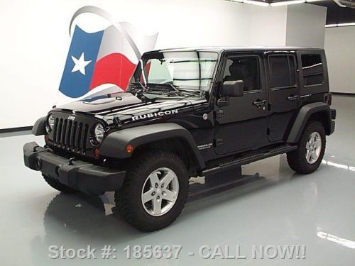 2010 jeep wrangler unltd rubicon 4x4 auto hard top nav texas direct auto