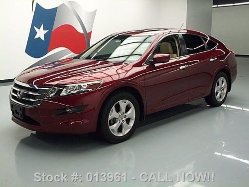 2010 honda accord crosstour ex-l sunroof navigation 50k texas direct auto