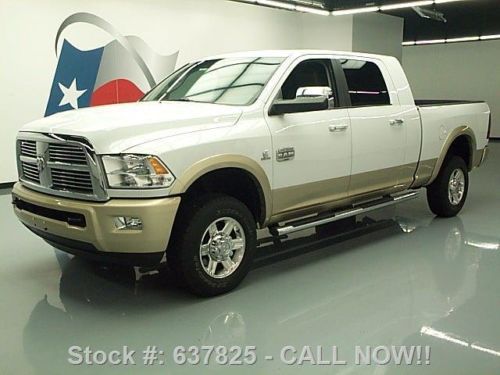 2011 dodge ram 2500 laramie longhorn mega diesel 4x4 texas direct auto