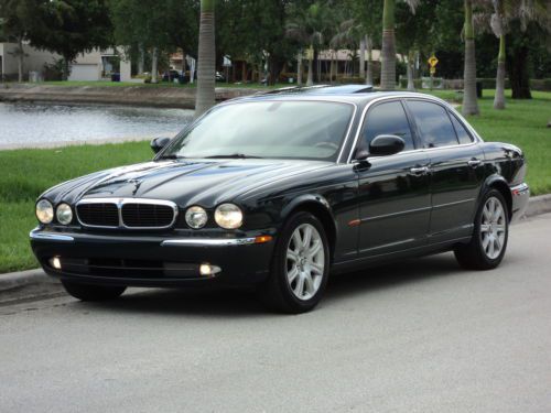 2004 jaguar xj8 loaded non smoker florida rust free accident free no reserve!!!