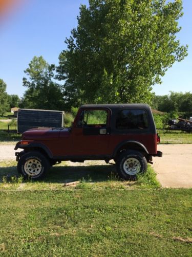 1986 jeep cj7 renegade sport utility 2-door 4.2l