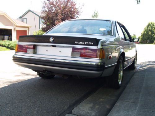 1980 BMW 635csi euro model, US $4,000.00, image 4