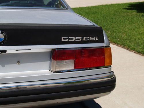 1980 BMW 635csi euro model, US $4,000.00, image 5