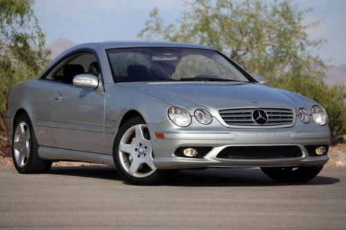 2003 mercedes-benz cl55 amg 519 torque nav active massage xenon rare: 1 of 500