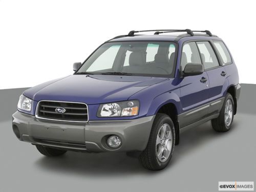 2003 subaru forester xs wagon 4-door 2.5l