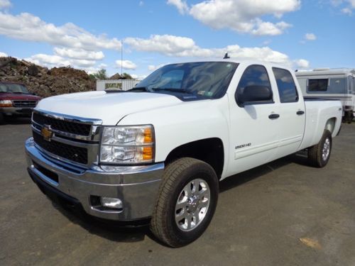 2011 chevrolet silverado 4x4 2500 crew cab 6.6l duramax diesel 109k no reserve