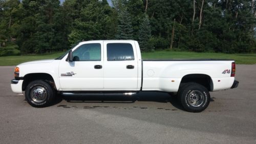 2006 gmc sierra 3500 crew cab dually duramax quarter horse congress extras ohio