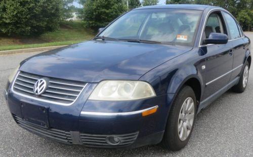 2003 volkswagen passat gls sedan 4-door 1.8l