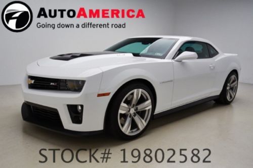 2013 chevy camaro zl1 2k low miles nav htd leather rearcam hud aux one 1 owner
