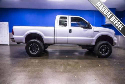 6.0l manual powerstroke diesel low miles extended cab bed liner pwr locks &amp; wins