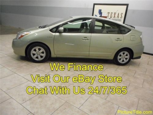 06 prius hybrid sedan backup camera carfax certified we finance texas