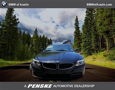 Certified bmw z4 sdrive30i low miles 2 dr convertible automatic gasoline 3.0-lit