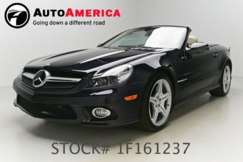 2011 mercedes sl550 convrt auto nav sunrf heat cool seat prem sound clean carfax