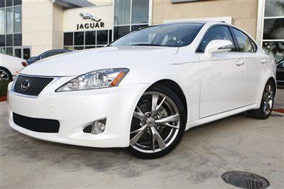 2009 lexus is250 4dr sport sedan - 1 owner florida vehicle - extremely low miles