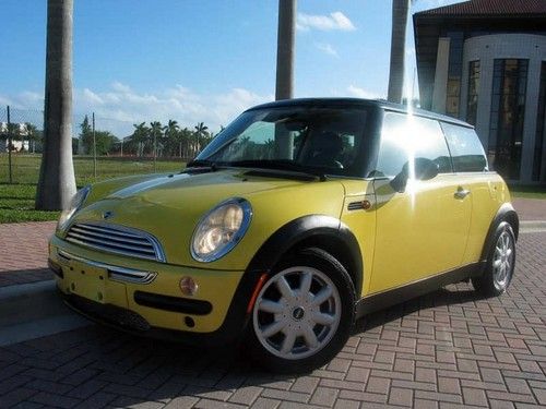 2003 mini cooper 5 speed manual cold a/c florida owned car