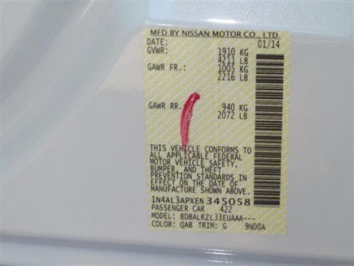 2014 Nissan Altima 2.5 S, US $19,981.00, image 3