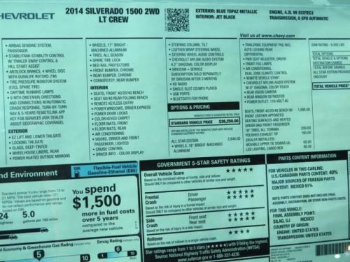2014 Chevrolet Silverado 1500 1LT, US $40,835.00, image 5
