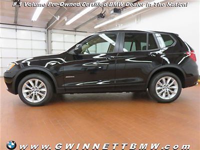 Xdrive28i low miles suv automatic gasoline 2.0l 4 cyl jet black