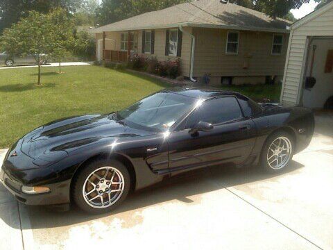 2002 chevorlet corvette z06 chrome wheels new tires 16k miles 500hp