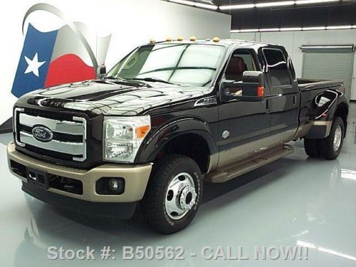 2013 ford f350 king ranch crew fx4 4x4 diesel nav 26k texas direct auto