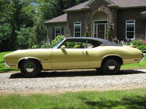 1970 oldsmobile 442 numbers matching frame-off restoration