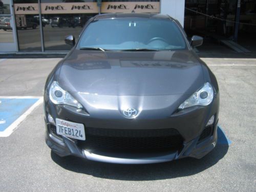 Scion fr-s/ asphalt/ 6-speed/ one owner/ like new/ tons of upgrade