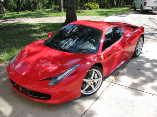 2012 ferrari 458 spider convertible