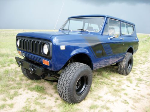 1974 international scout ii sport utility 2-door 345v8, automatic, 4x4, ps, pb.