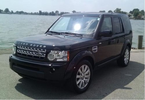 2012 land rover lr4 lux fully loaded, nav, 3rd row, factory warranty, 29k miles