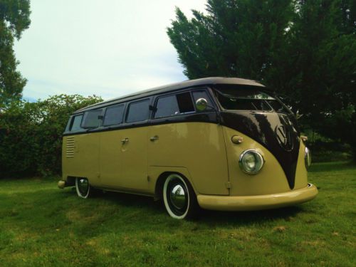 1959 volkswagen bus, 15 window, custom , lowered,