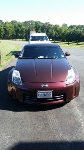 2006 nissan 350z touring coupe 2-door 3.5l