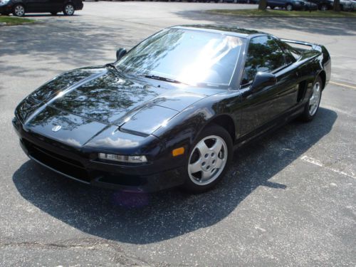 1991 acura nsx low miles black