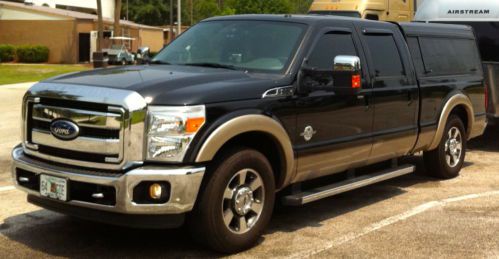 2011 ford f-250 lariat 2 wheel drive 4 door crew cab 6.8 ft. swb 31,000 miles