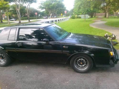 1987 buick grand national (10,813 original miles) mechanical excellent condition