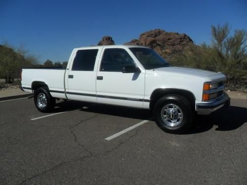 2000 chevrolet c/k 2500 crew cab 7.4l vortec low miles