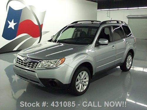 2013 subaru forester 2.5x premium wagon awd sunroof 20k texas direct auto