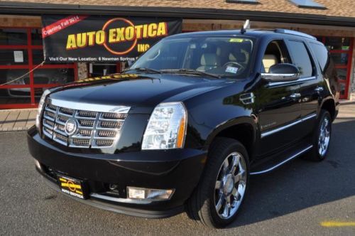 2007 cadillac escalade black navigation premium wheels dvd low mileage!