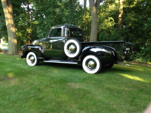 1949 chevrolet 3100 pickup. stock restored.  excellent shape.