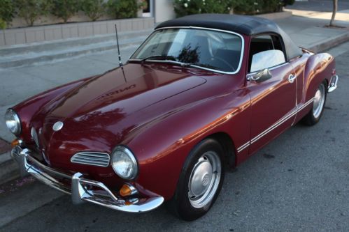 Karmann ghia convertible