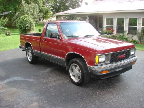 92 gmc sonoma sle, 2 door, std cab, short bed, v-6, auto