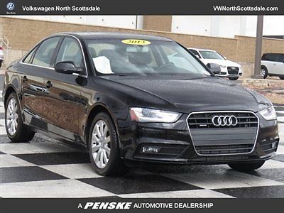 4dr sedan automatic quattro 2.0t premium low miles automatic gasoline 2.0l 4 cyl