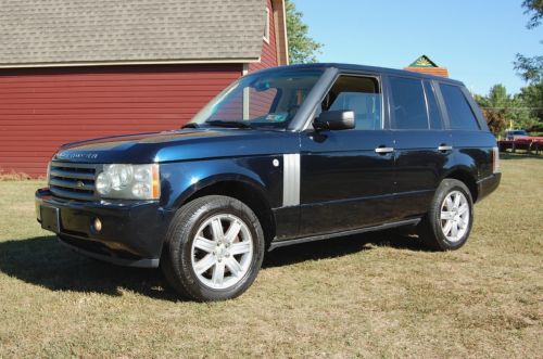 Low reserve.. very nice 2006 land rover range rover hse, runs, looks great !!