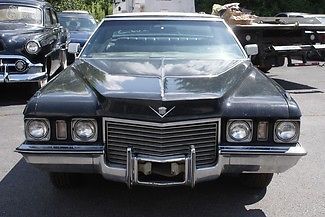 1972 black cadillac calais deville coupe