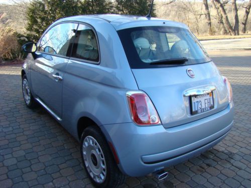 2013 Fiat 500 Pop Hatchback 2-Door 1.4L, AUTOMATIC with 865 Miles-Like New!, image 6