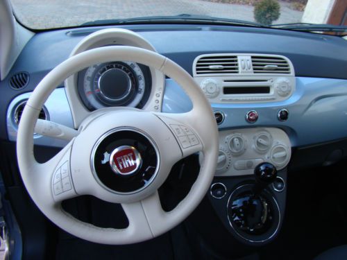 2013 Fiat 500 Pop Hatchback 2-Door 1.4L, AUTOMATIC with 865 Miles-Like New!, image 13