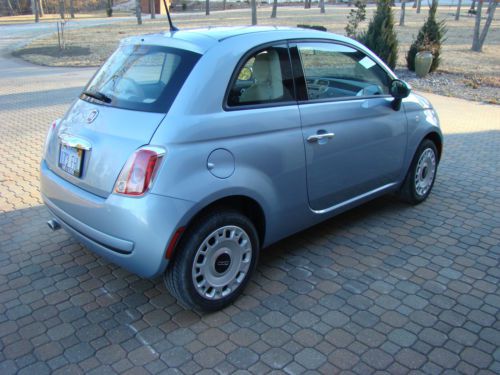 2013 Fiat 500 Pop Hatchback 2-Door 1.4L, AUTOMATIC with 865 Miles-Like New!, image 20