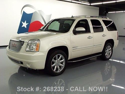 2011 gmc yukon denali sunroof nav dvd rear cam 20&#039;s 24k texas direct auto